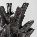 Black Pinecone Vase